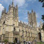 Canterbury Cathedral von außen ....