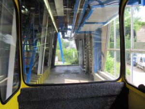 "Jetzt kommt die Maus in die Maus!" - Mit der Rheinseilbahn über den Rhein.