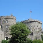 Windsor Castle - unglaublich mächtig, aber leider viel zu teuer und daher nur von außen ....