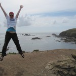 Jumping am Lizard Point