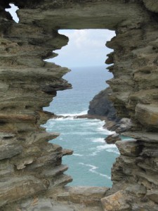 Tintagel Castle - Aussicht ....